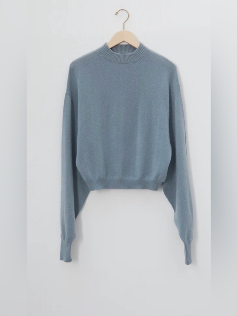 Loulou Studio Porri Cashmere Sweater in Blue Size Small